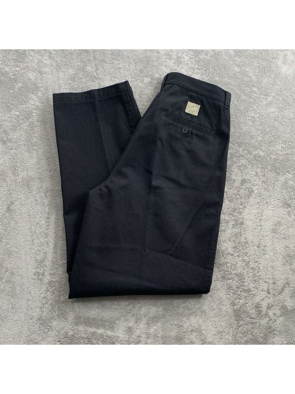 Lauren Ralph Lauren Pants Women’s 10 Black Pleated Trousers Straight Leg Cotton